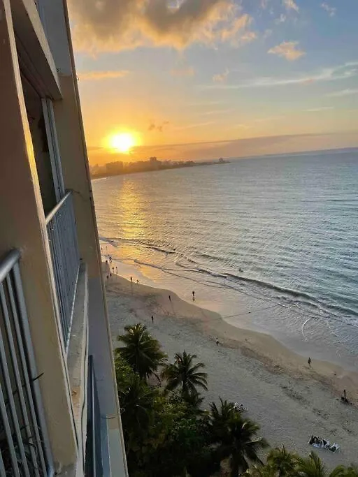 Vamos Pa La Playa! Ocean Front/High Floor Apartment San Juan
